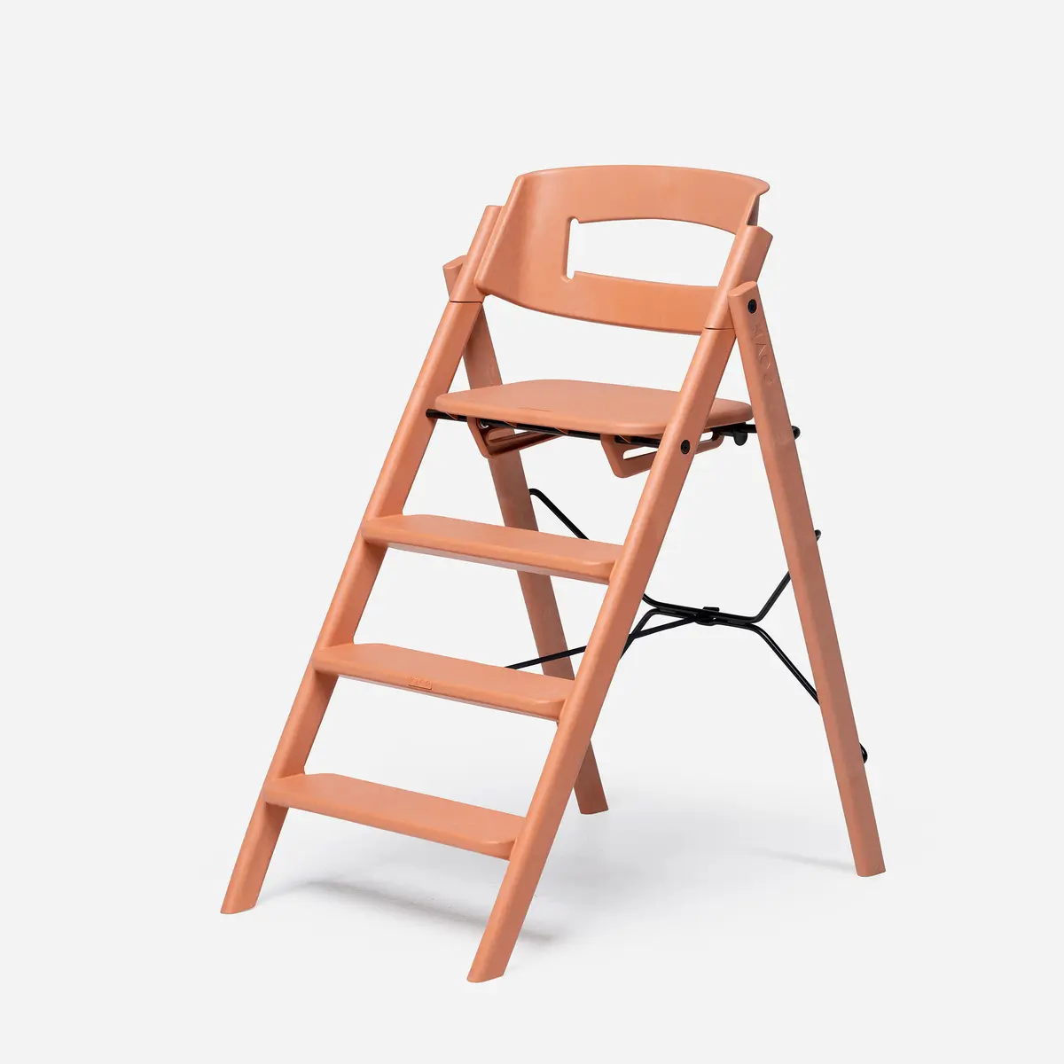 Klapp barnestol resirkulert, terracottapink