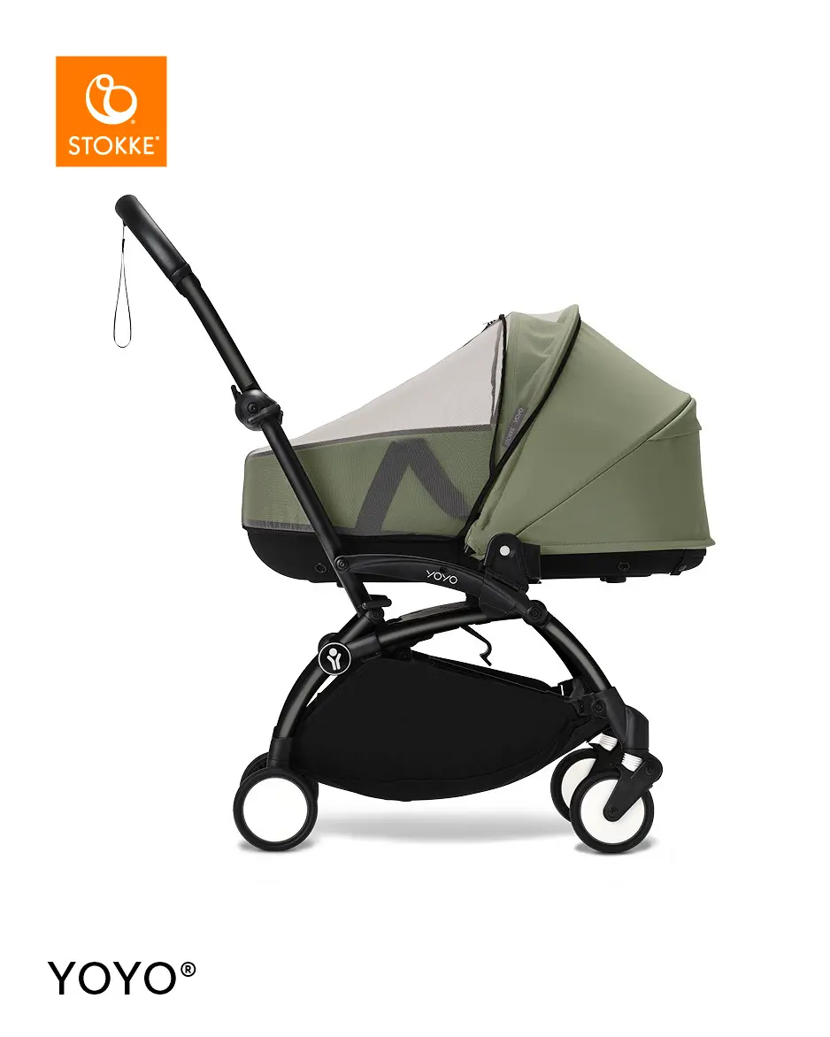 Stokke® YOYO® myggenet til liggedel, black