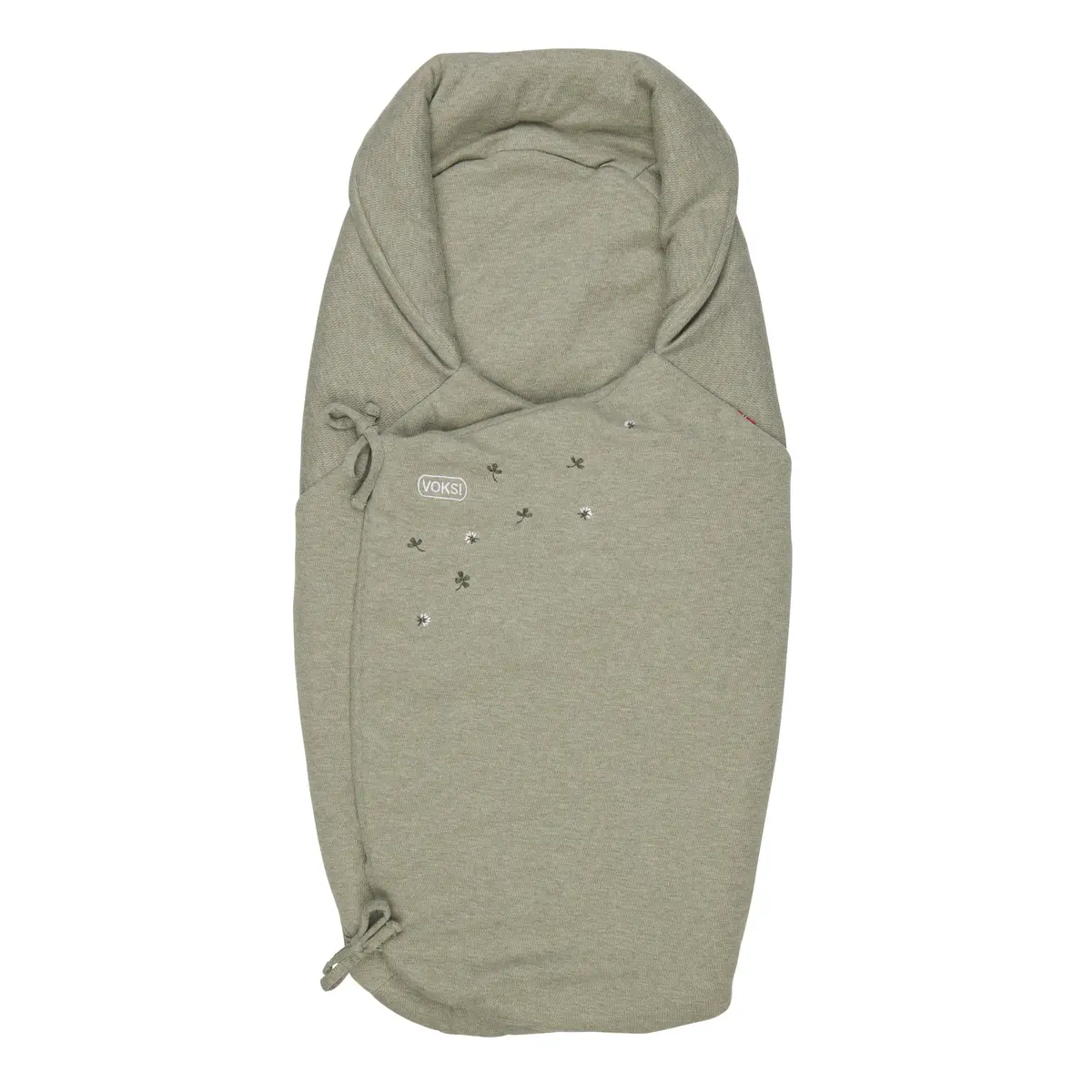 Voksi® Ull Wrap, meadowgreen, aop