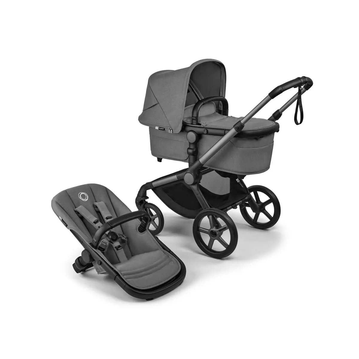 Bugaboo Fox 5 Renew komplett, moongrey