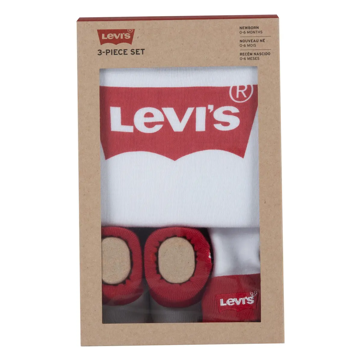 Levi's® Classic Batwing body sett, white