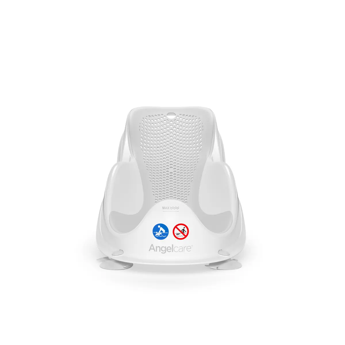Angelcare FIT baby badestøtte 0–6 mnd, greywhite