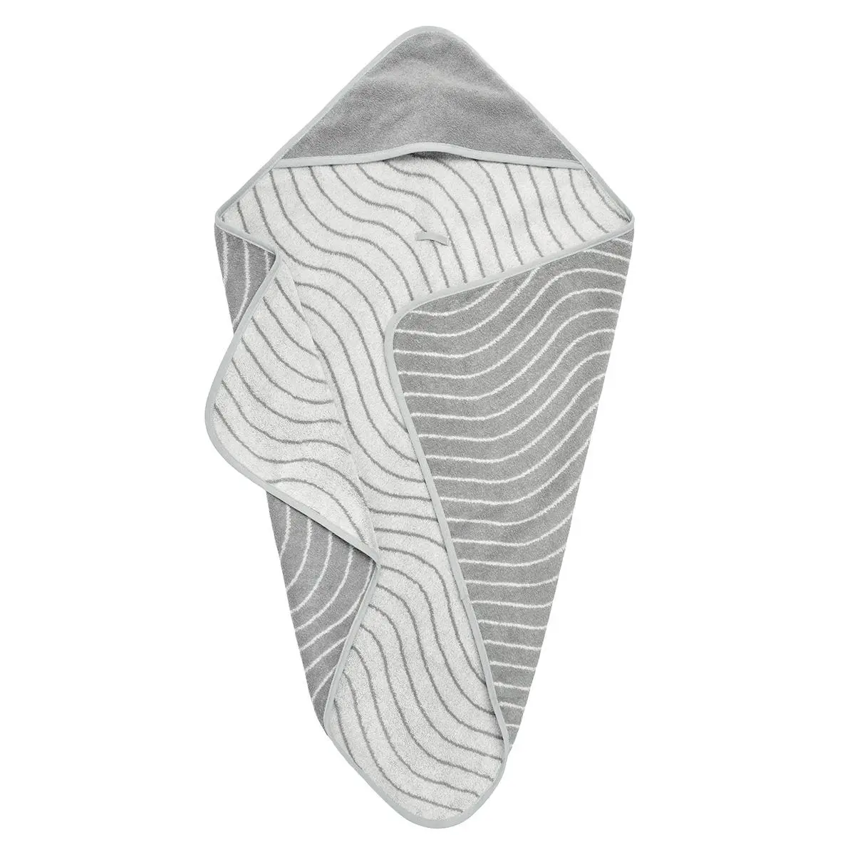 Hettehåndkle, organisk bomull, coolgrey