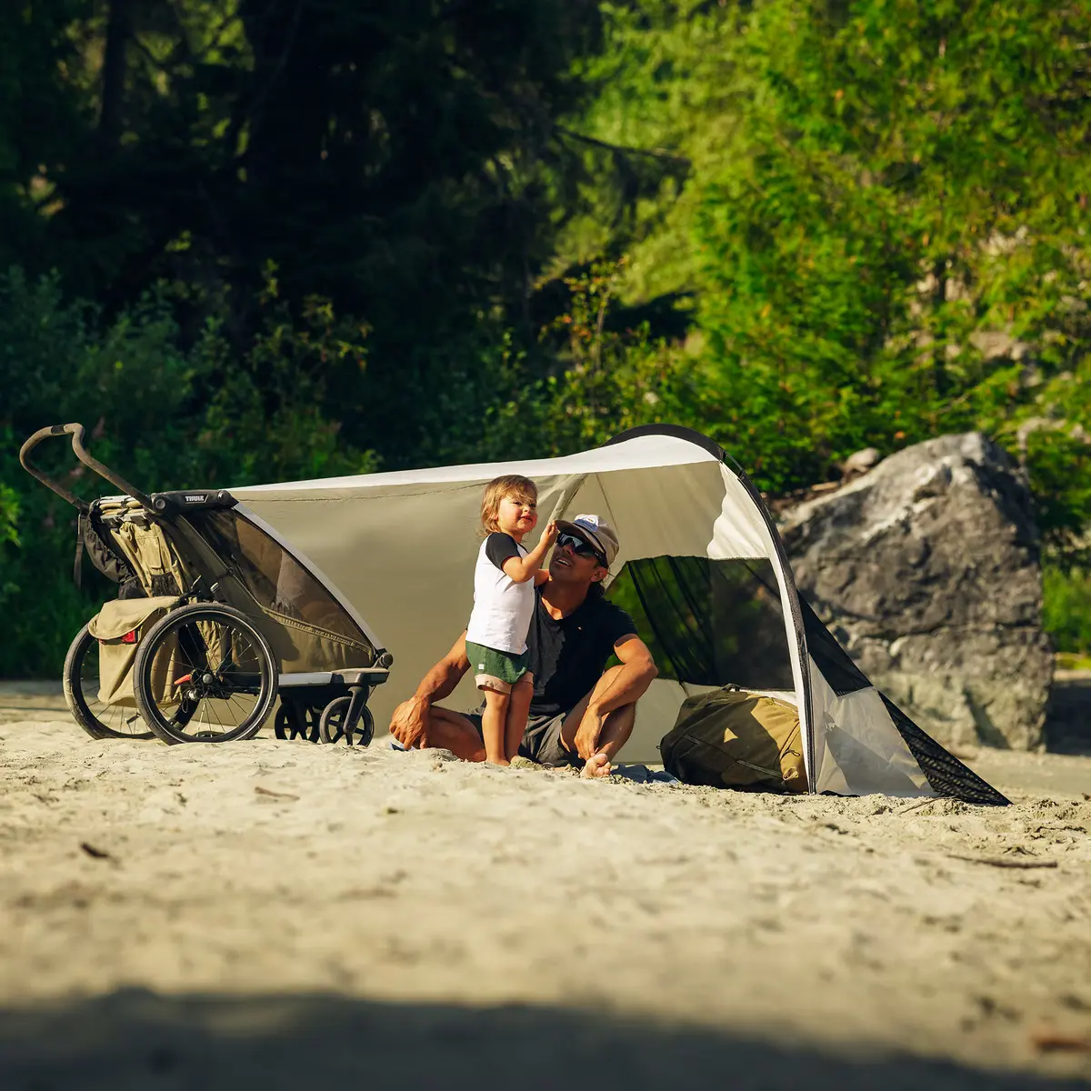 Thule Tarp Sol- og vindtelt, beige