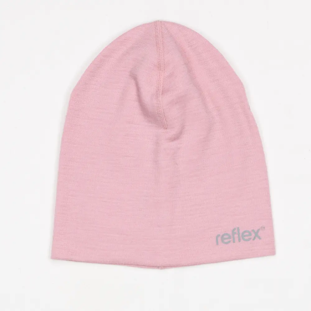 Frost lue i merinoull, rosa