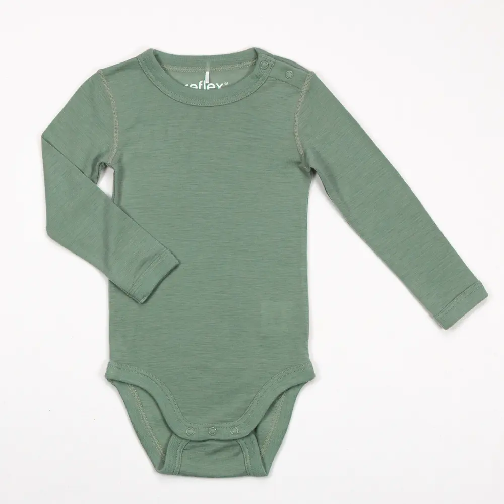 Frost body merinoull, olivegreen