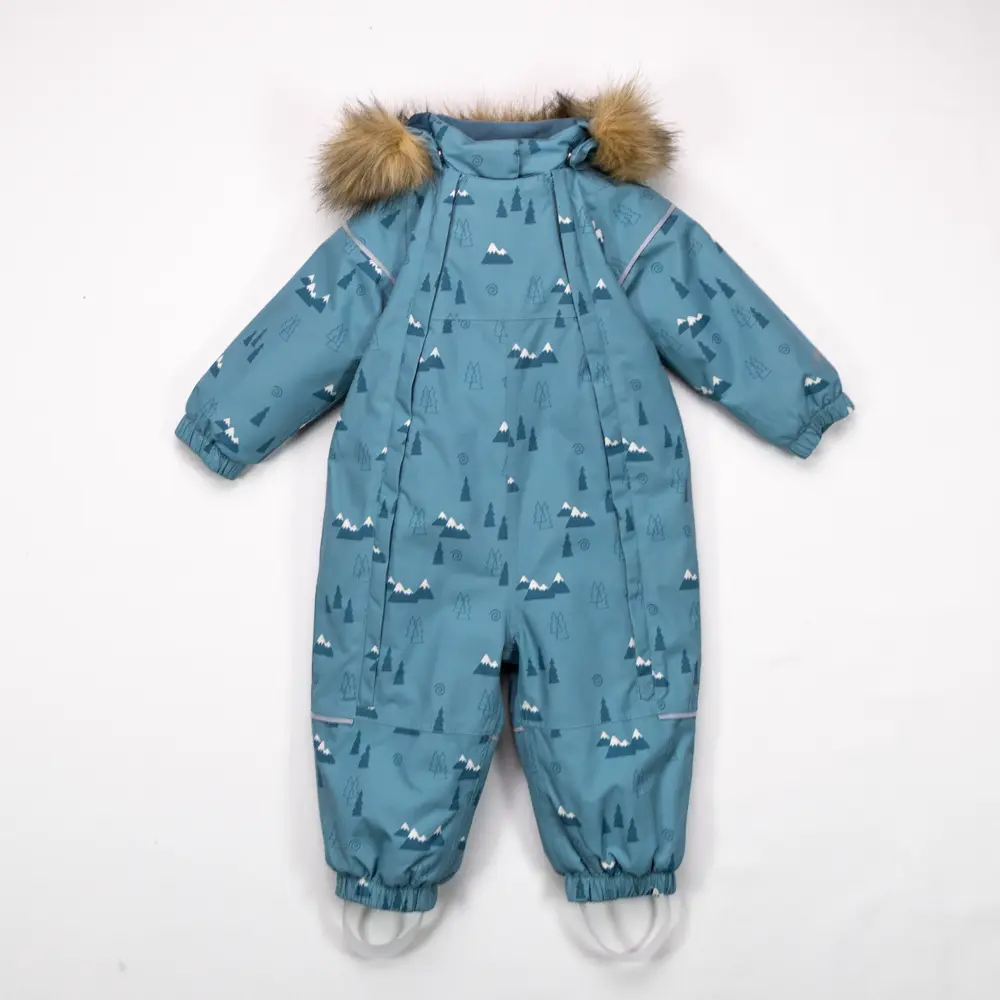 Trysil vinterdress, stoneblue