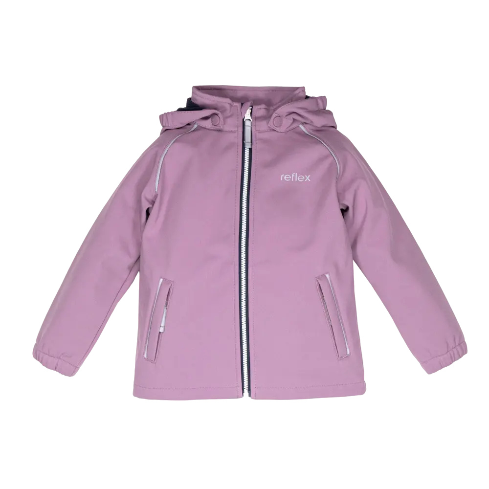Fauske softshelljakke, greyviolet