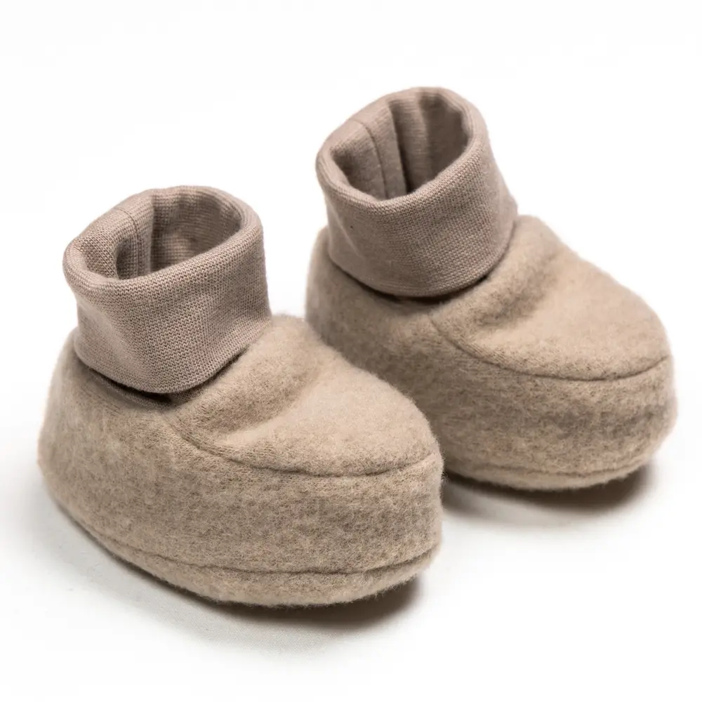 Tovdal tøfler i tovet merinoull, beige