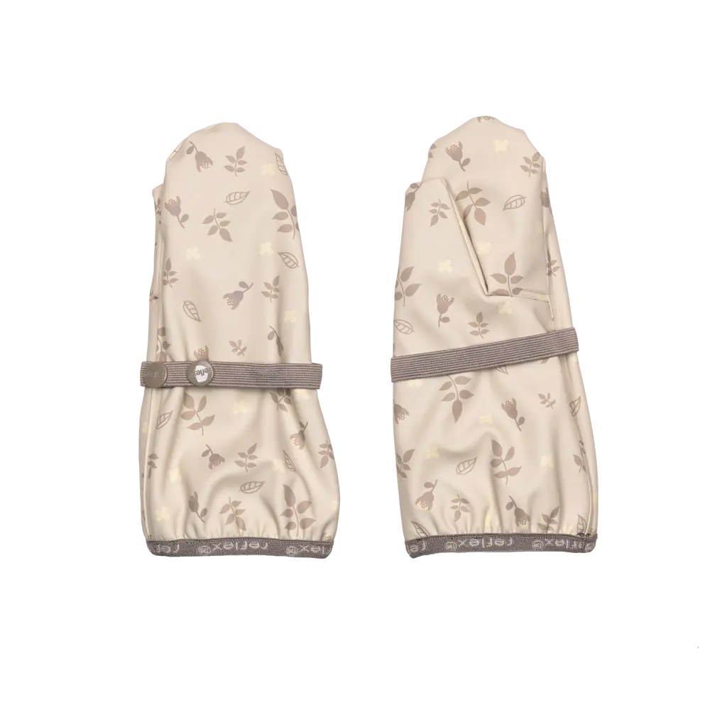 Torsken regnvotter fleece, lightbeig