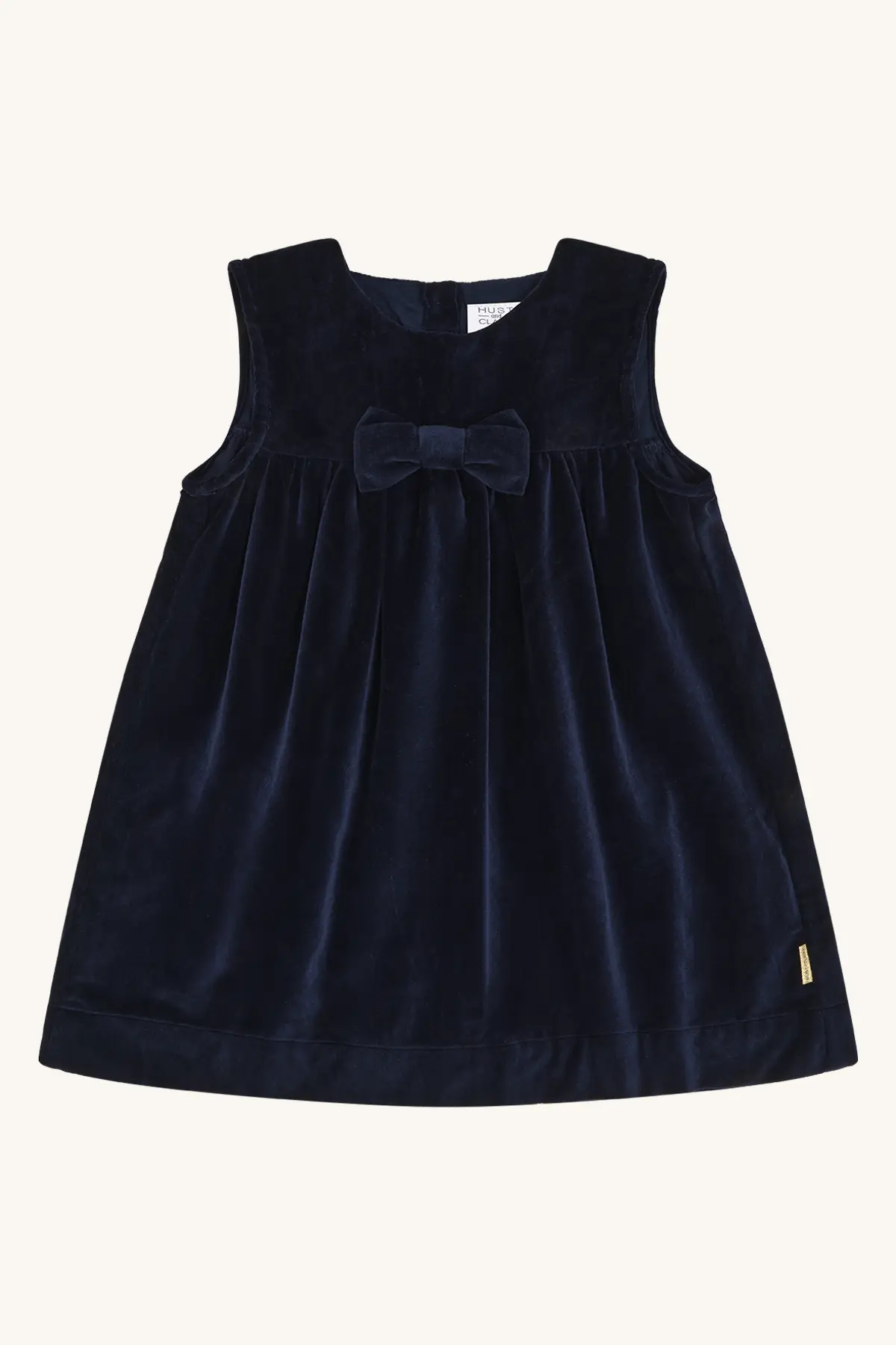 Hust & Claire Karoline Molskin kjole, morenavy