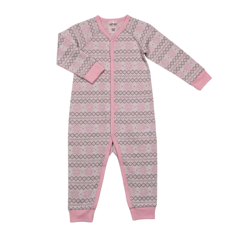 Nordlys heldress merinoull, blush