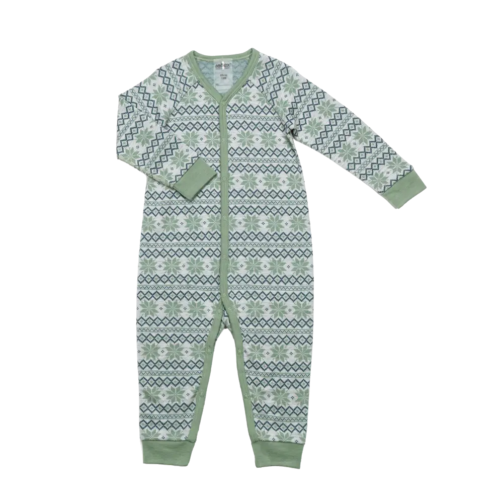Nordlys heldress merinoull, olivegree