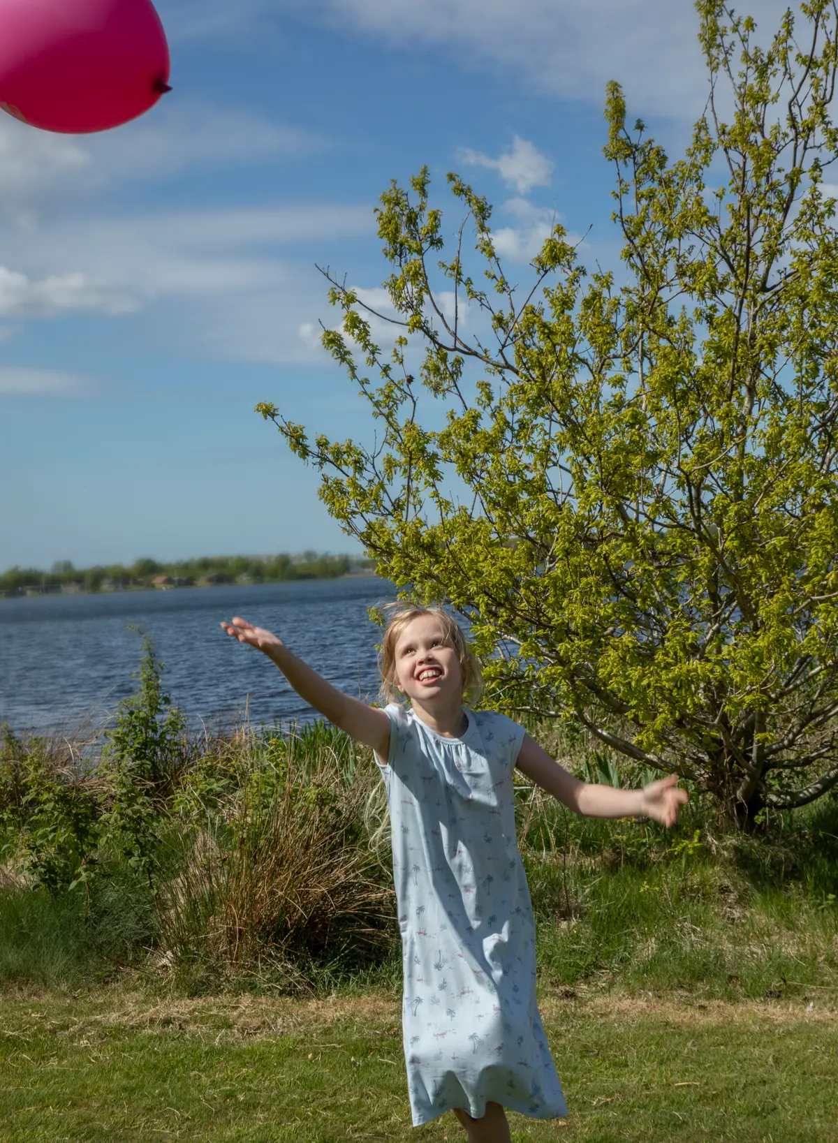 Joha bambus nattkjole, lightblue