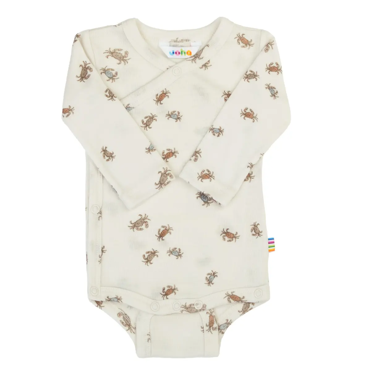 Joha ull/silke omslagsbody, offwhite