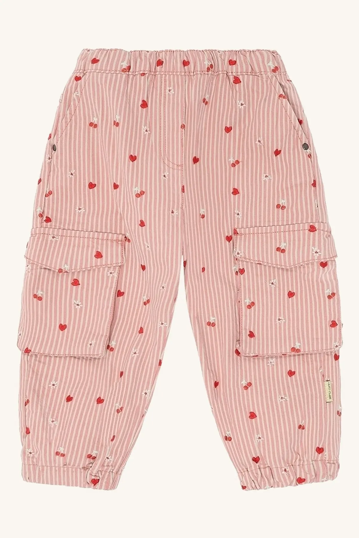 Hust & Claire Tammy bukse - stripes, sorbet