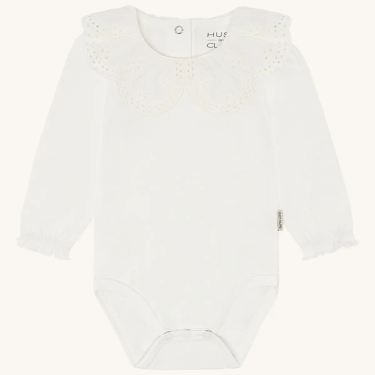 Hust & Claire Britt body - collar, ivory