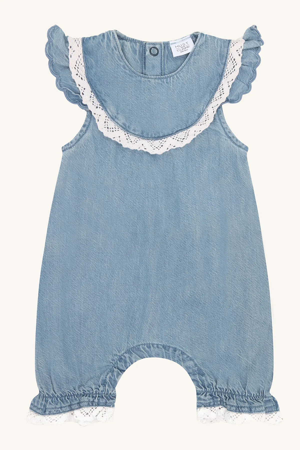 Hust & Claire Magie heldress - denim, bluedenim