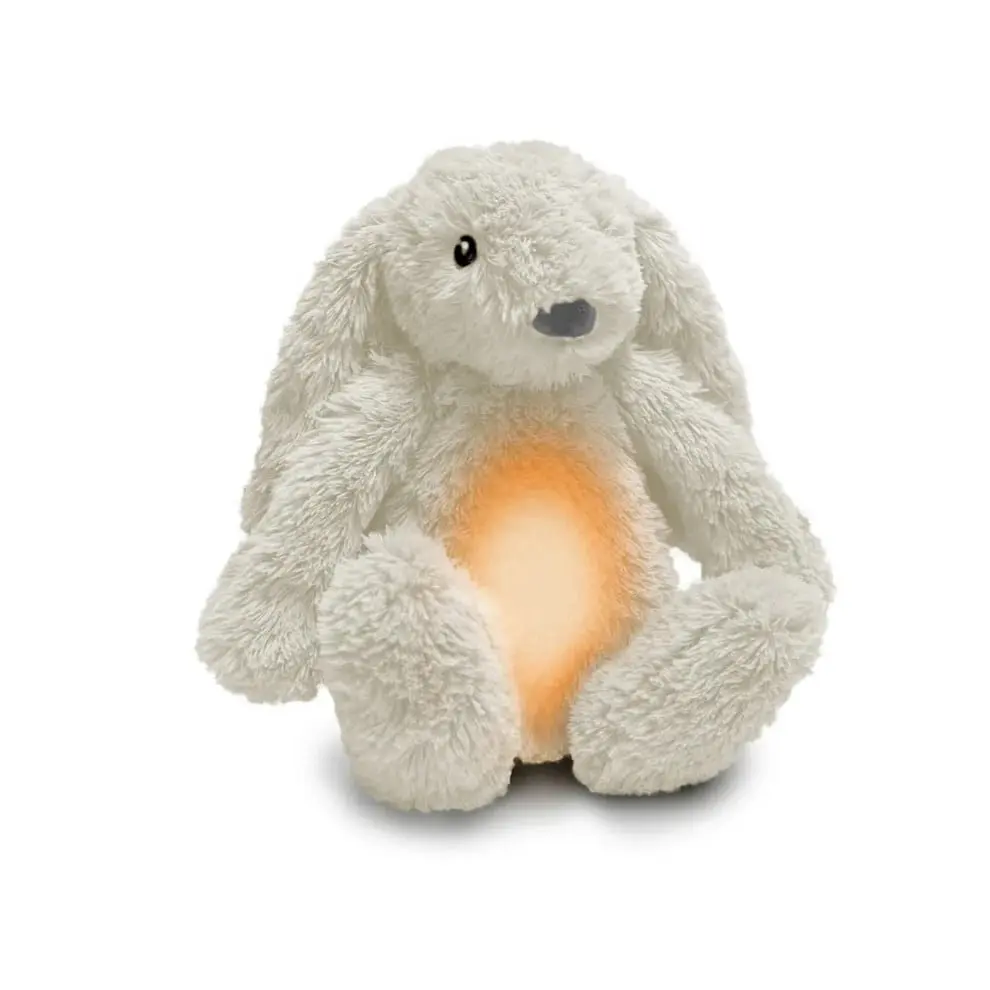 Kosedyr med nattlys og lyder, white
