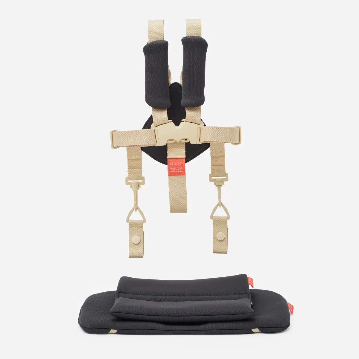 KLAPP® Jr. Sele- og putesett, charcoalblack