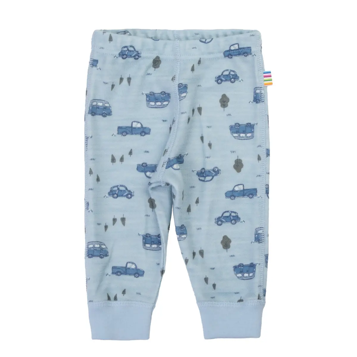 Joha ull/bambus leggings, blue