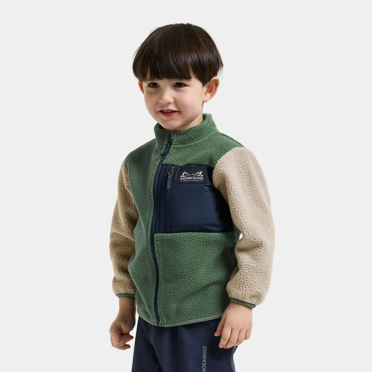 Didriksons Anten fleecejakke, beachbeige