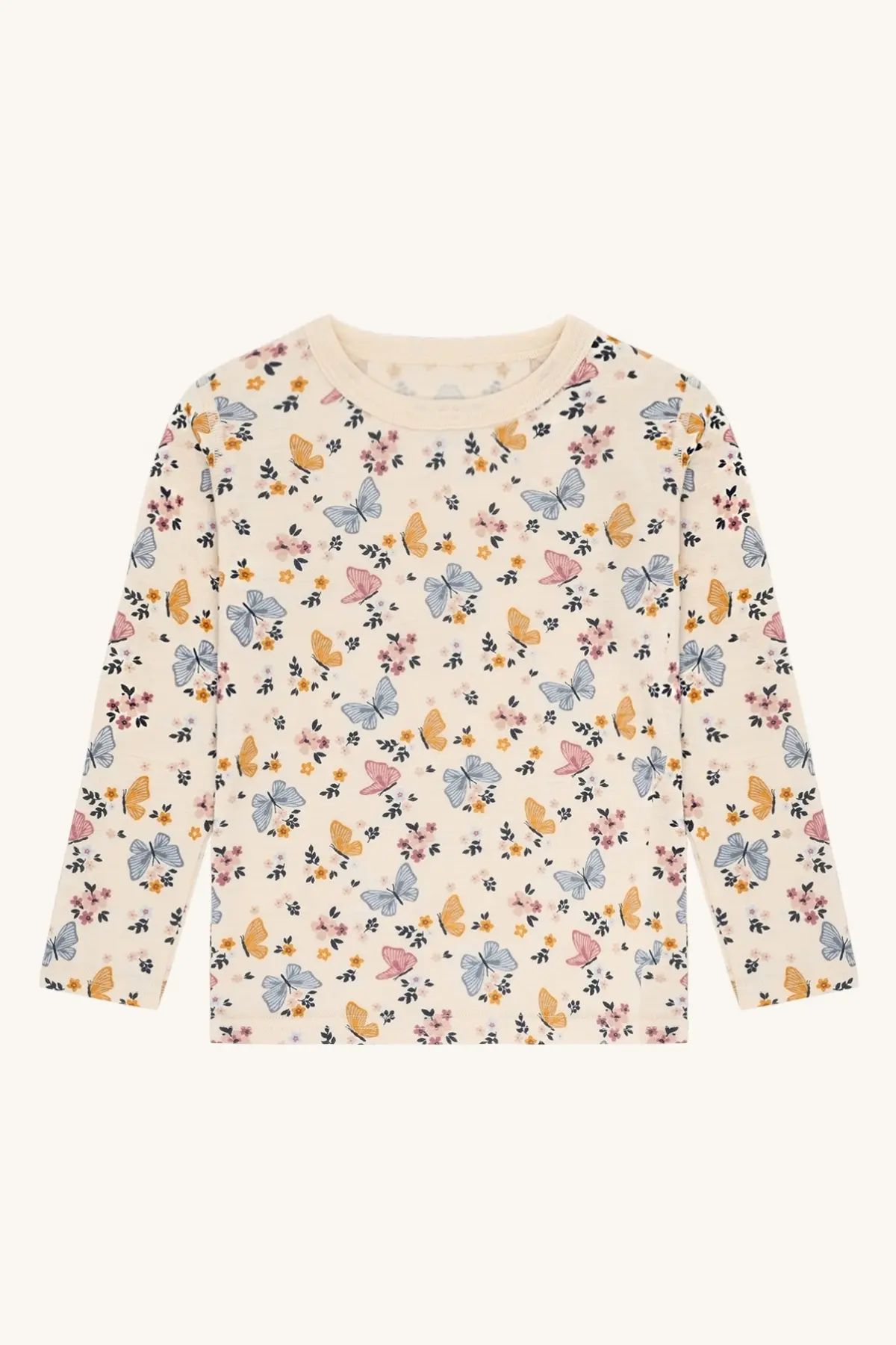 Hust & Claire Awo ullgenser - Butterfly, offwhite