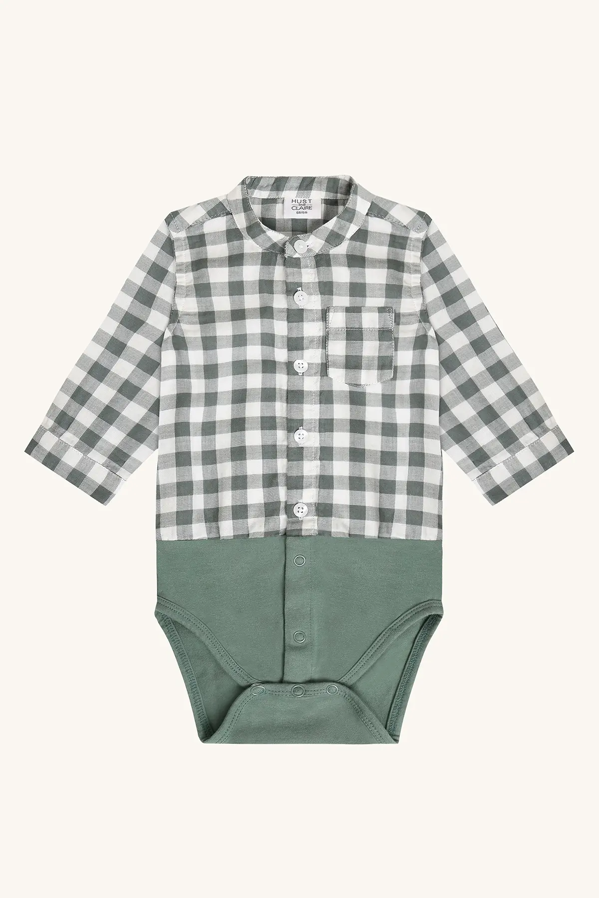 Hust & Claire Bertil skjortebody, balsamgreen