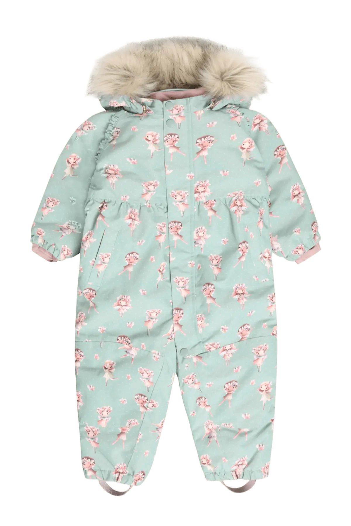 Hust & Claire Othine vinterdress, slategreen