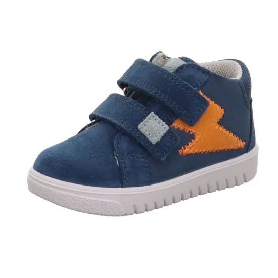 Superfit Supies ankelhøy sneaker, blueorange