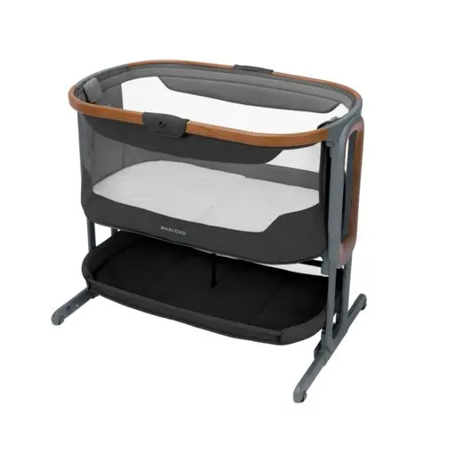 Iora Pro Elegance - Bedside Crib, graphite