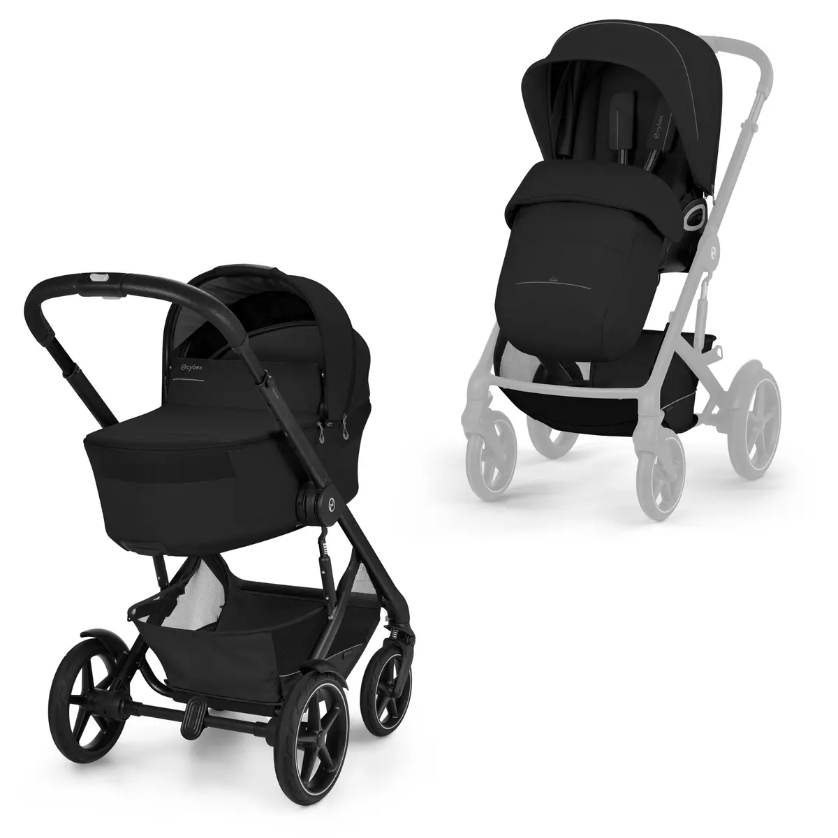 Talos S Lux inkl. Brettbar Liggedel (2026), moonblack