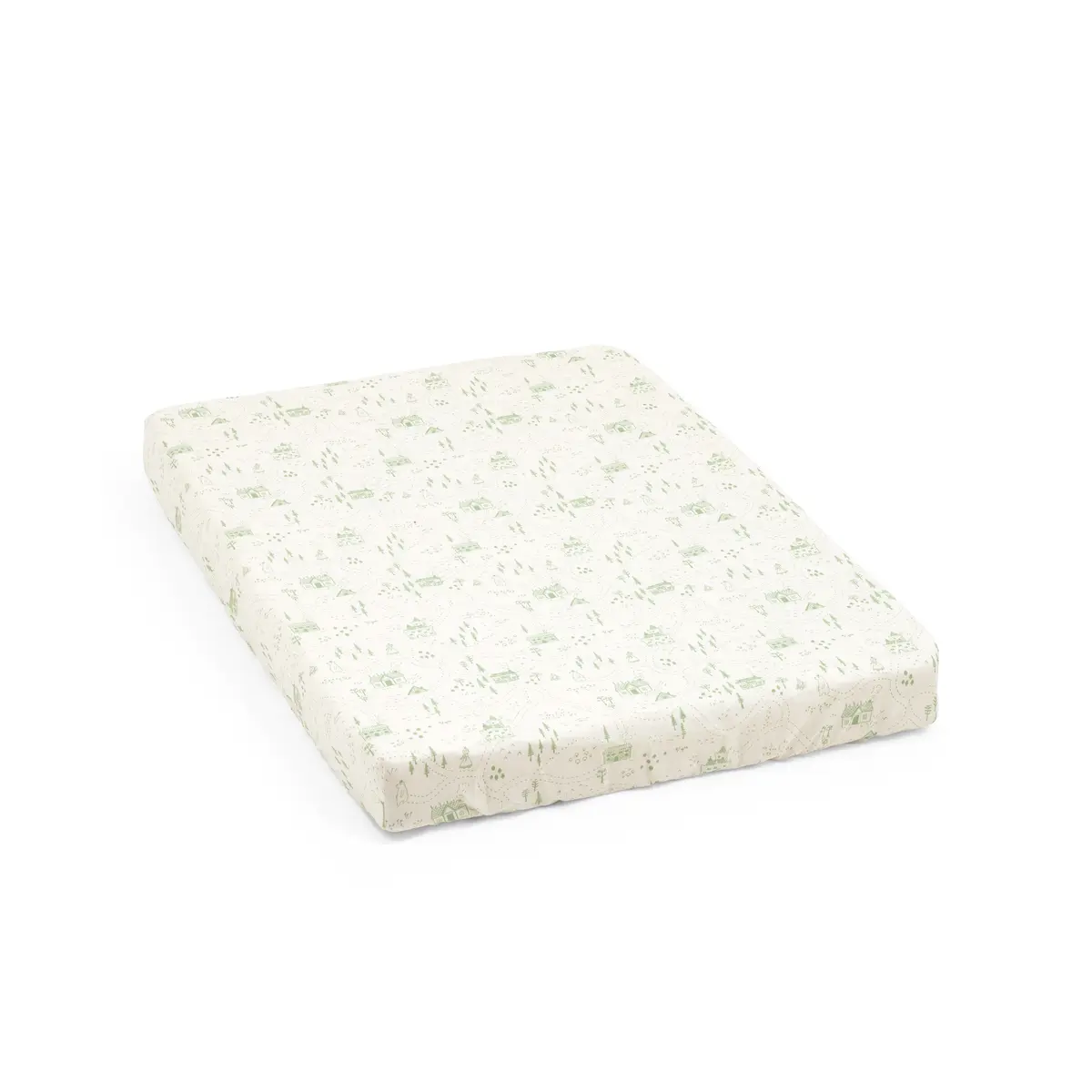 Stokke® Nighti™ Mini formsydd laken, sagemte