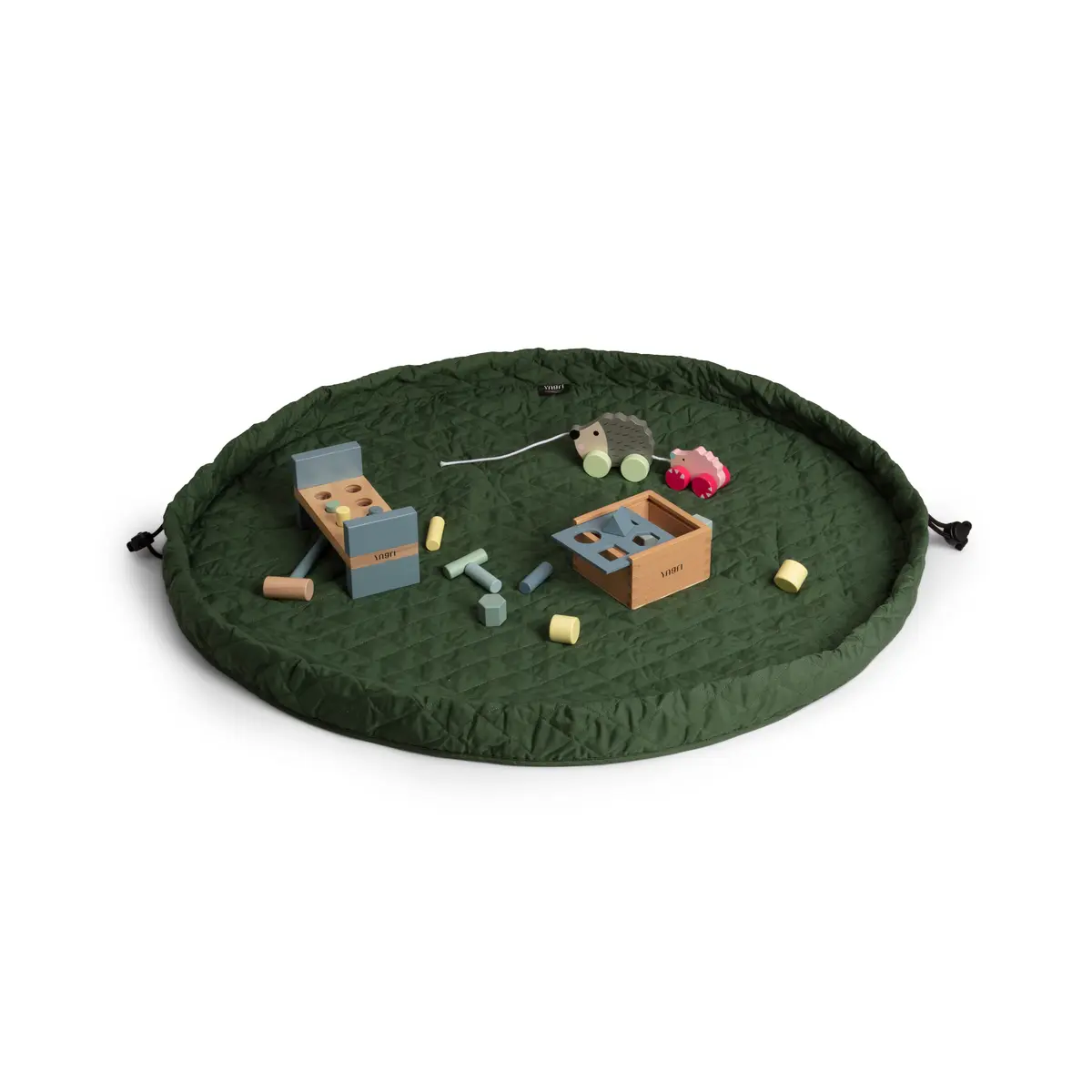 Oppbevaringspose for leker, green