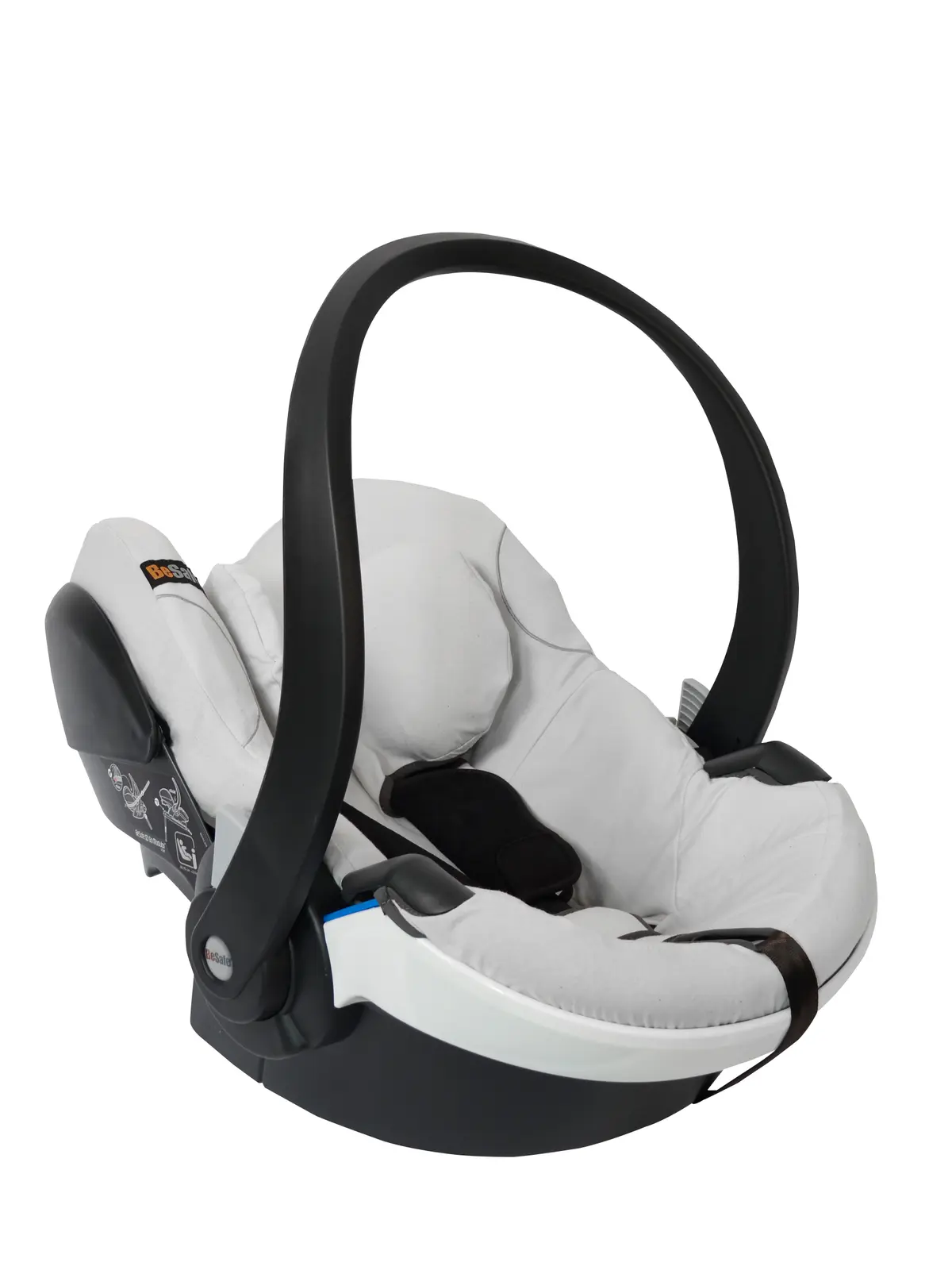 BeSafe iZi Go setetrekk, glaciergrey, standard
