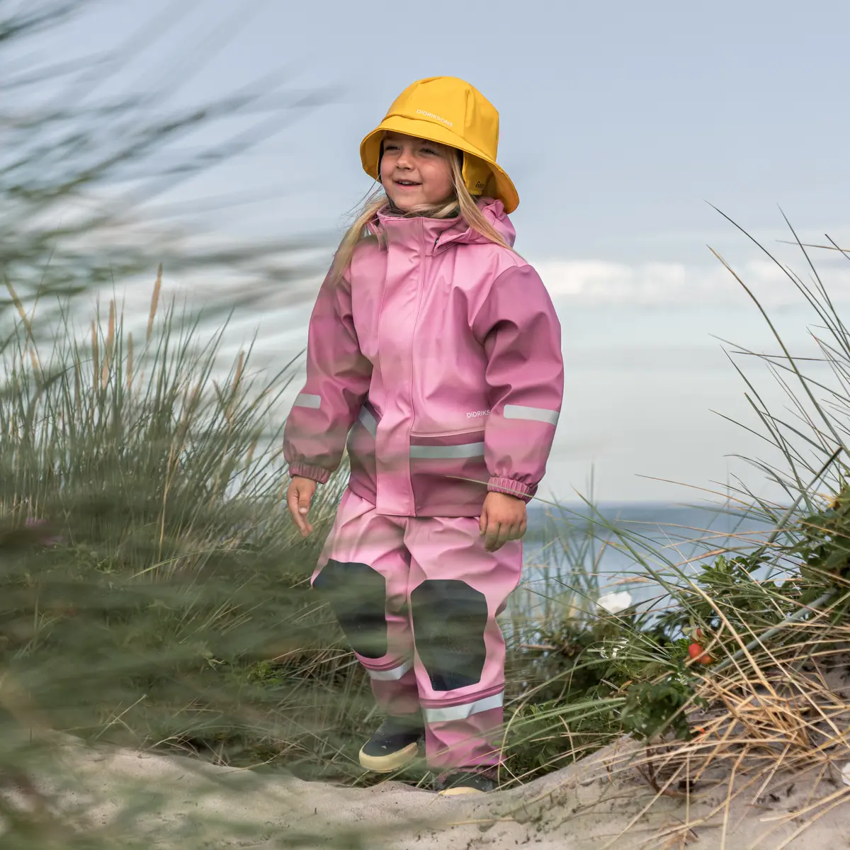 Didriksons Boardman regnsett, lightheatherpink
