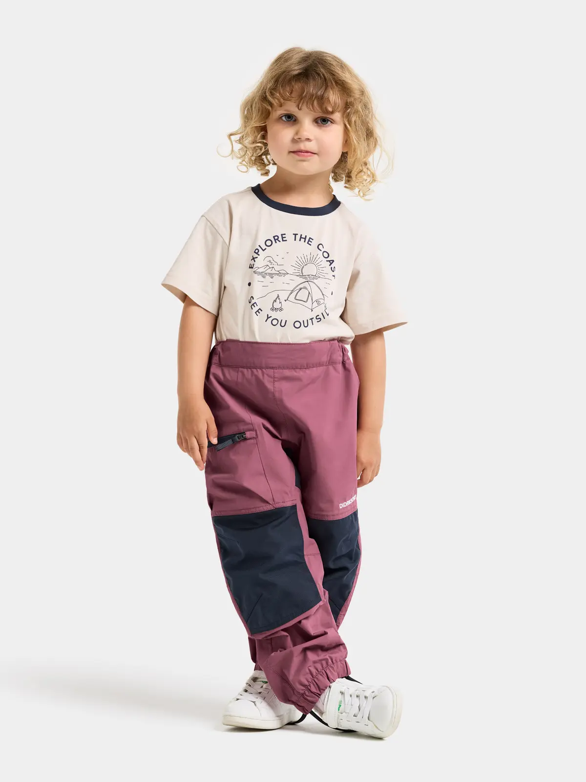 Didriksons Dusk bukse, heatherpink