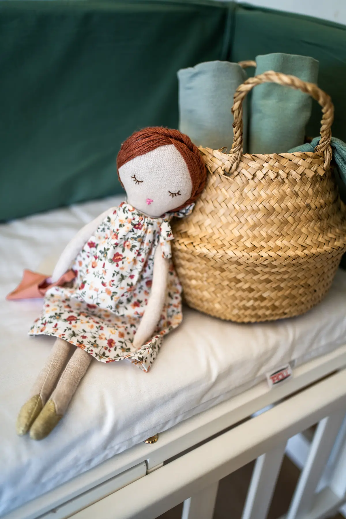 Mie gassklut i flanell, green