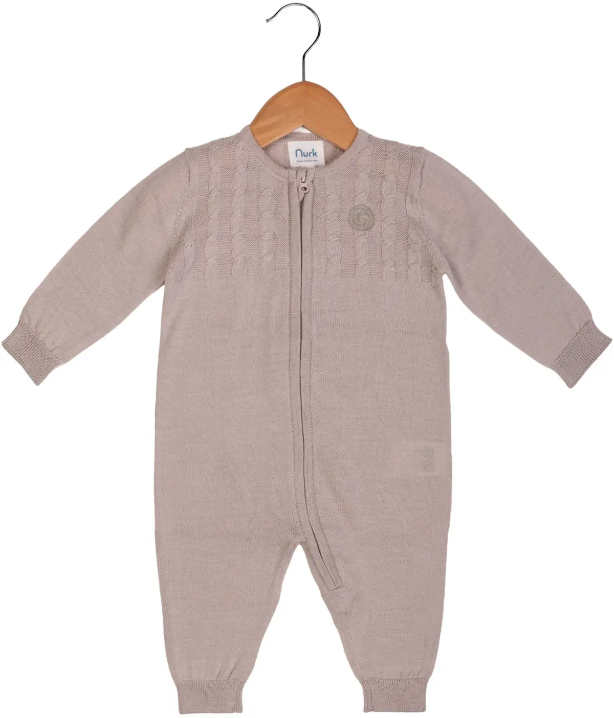 Heldress ull/silke, sand
