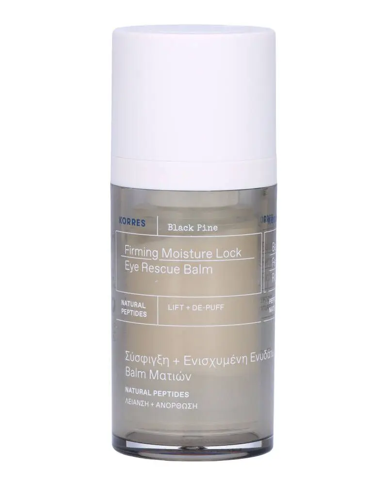 KORRES Black Pine Firming Moisture Lock Eye Rescue Balm