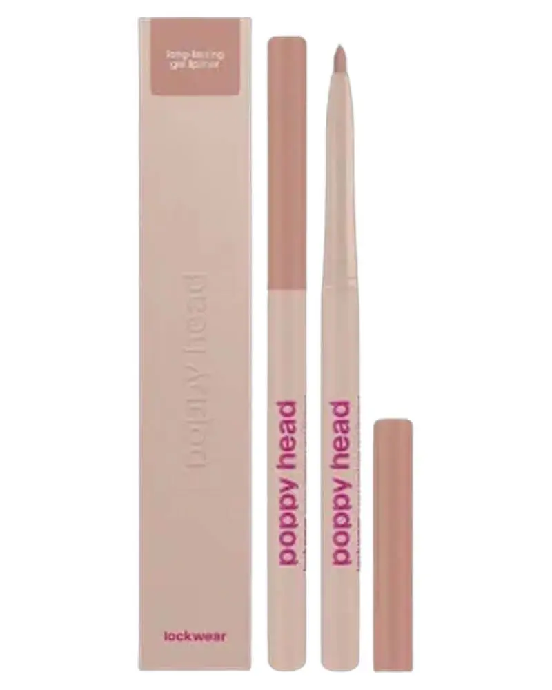 Poppy Head Lockwear Long-Lasting Gel Lipliner 04 Boldish Mood