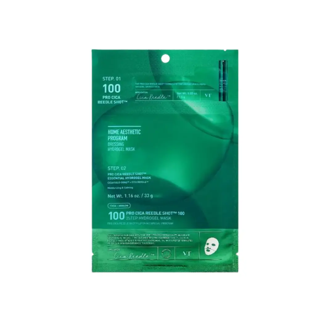 VT Cosmetics Pro Cica Reedle Shot 100 2 Step Hydrogel Mask