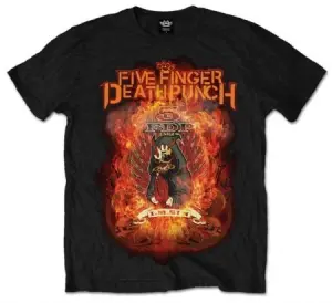FFDP - Burn In Sin Herre Svart T-skjorte (M)