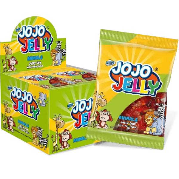 JoJo Jelly Animals 20g x 170stk