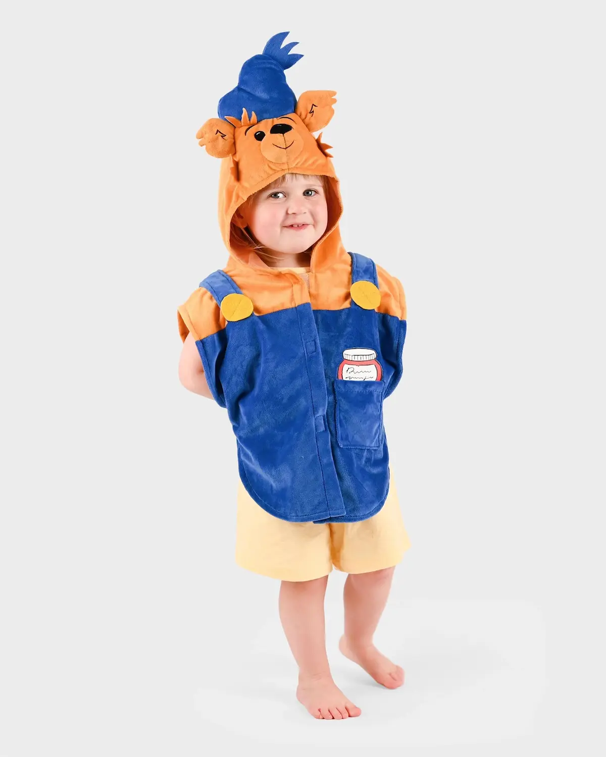 Den Goda Fén Bamse cape for barn 1–4 år