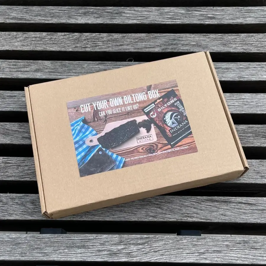 Indiana Cut Your Own Biltong Box 125g