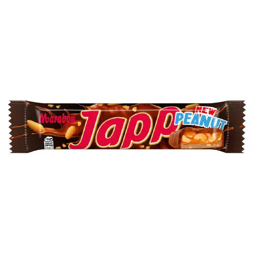Japp Dobbel Peanut 20x60g