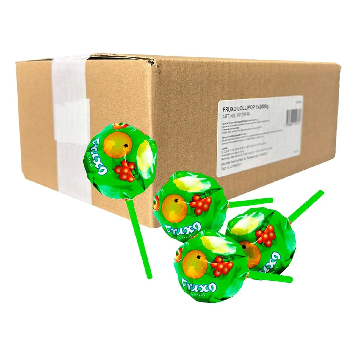 Malaco Fruxokjærligheter Storpakning 2kg ca 100stk