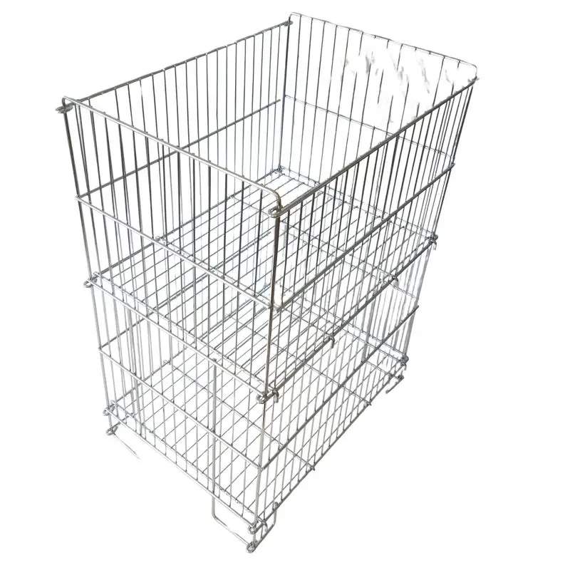 Sjokkselger stål 60x60x77 cm
