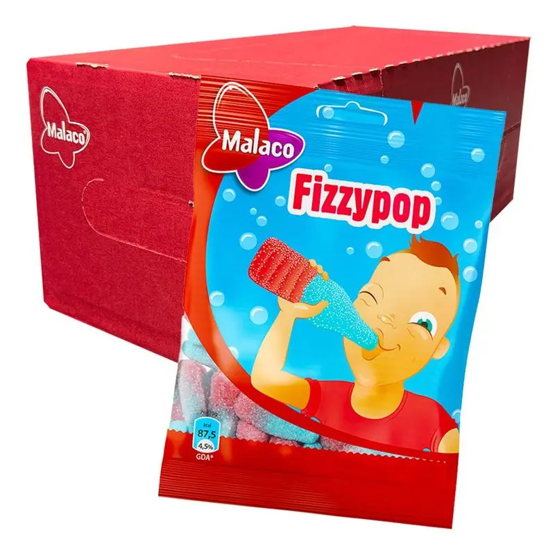 Malaco Fizzypop 28x85g